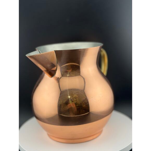 Sormaia Portugese Copperware Pitcher - Picture 3 of 9